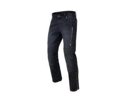 150923 rebelhorn hawk iii regular fit cerne textilni kalhoty jeans 30 34