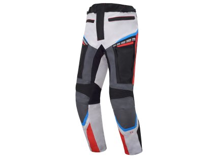 153170 spark avenger evo panske textilni moto kalhoty trikolora m