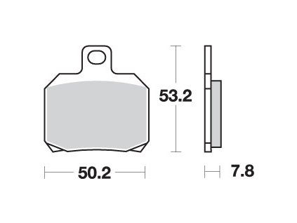 154718 sbs 730ls sintrovane brzdove desticky