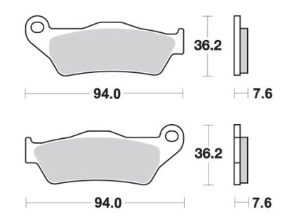 155048 sbs 671ls brzdove desticky kh181