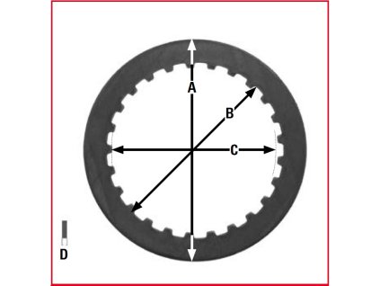 156251 trw mes309 5 spojkove plechy