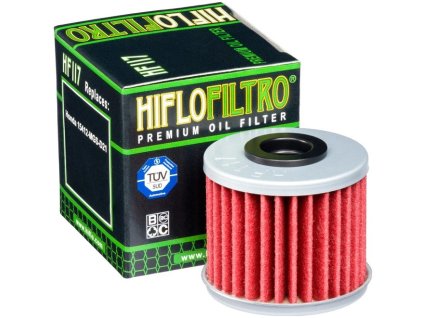 Olejový filtr Hiflo HF117 pro motorku