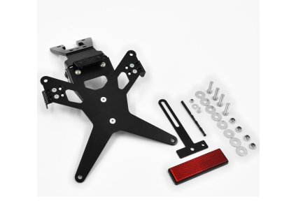 160874 drzak spz honda cb1000r 08 17 nastavitelny cerny s drzakem odrazky xl