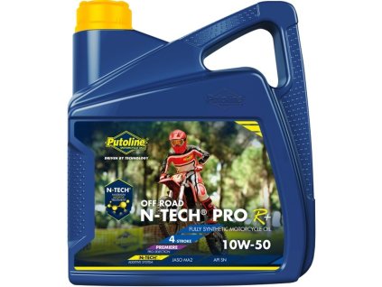 161375 putoline motorovy olej 10w50 4t 100 synteticky n tech pro r off road 4l