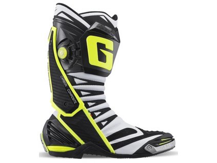 163370 gaerne gp1 evo sportovni boty bile cerne zlute 44