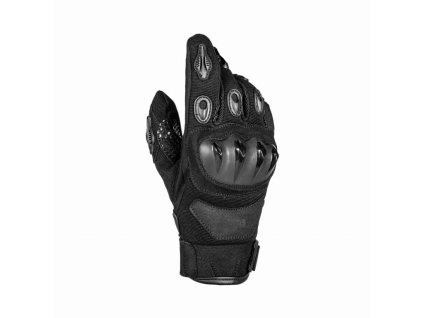 164285 gms tiger cerne kratke rukavice kuze textil xxl