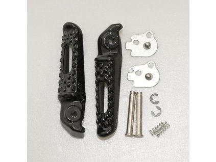 SADA DÍLŮ NA BIKETEC STUPAČKY (STUPĚČKY) KOMPLETNÍ S UPEVNĚNÍM HONDA CBR 600RR / CBR 1000