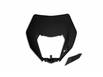 174555 ufo kryt predniho svetla ktm exc excf 14 16 barva cerna vzor oem