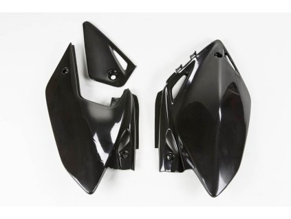 175389 ufo bocni tabulky zadni honda crf 450x 05 09 barva cerna
