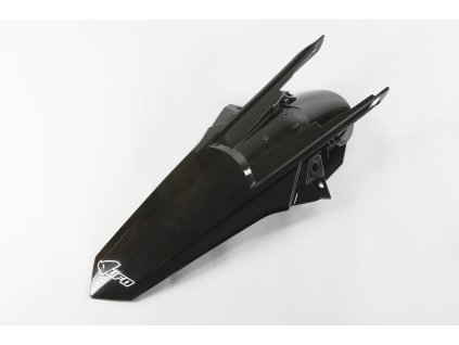 175443 ufo zadni blatnik ktm exc excf 17 19 barva cerna