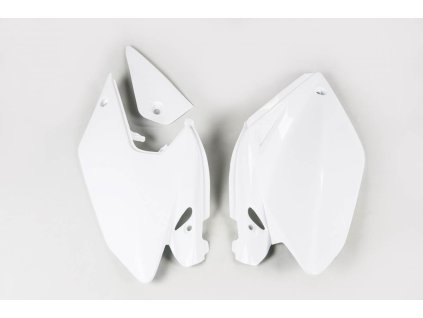 176109 ufo bocni tabulky zadni honda crf 250x 04 08 barva bila