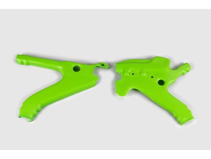 176682 ufo kryty ramu kawasaki kx 125 250 91 barva zelena