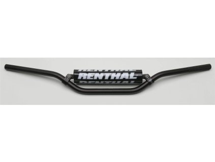 177330 renthal riditka 7 8 cala 22mm mx handlebar black reed windham padded barva cerna s
