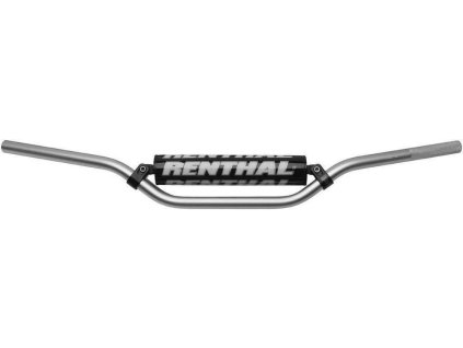 177354 renthal riditka 7 8 cala 22mm mx handlebar silver cr mid padded barva stribrna s h