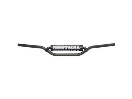 177378 renthal riditka 7 8 cala 22mm mx handlebar tanium rc padded barva titanova s hrazd