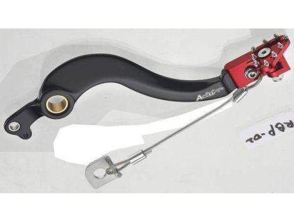 177699 accel brzdova packa nozni honda crf 250r 10 13 barva cervena