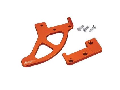177732 accel hlinikovy kryt zadniho brzdoveho kotouce ktm sx sxf 04 18 exc exc f 04 19 barva ora