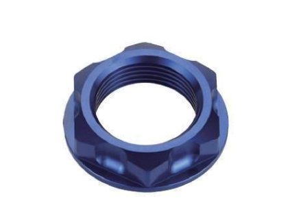 177744 accel horni matice riditek yamaha suzuki honda m24x32 barva modra