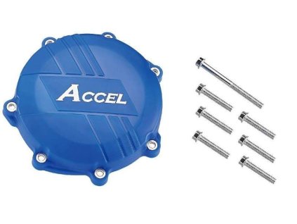 178089 accel plastovy kryt spojky yamaha yz 250f 14 17 barva modra