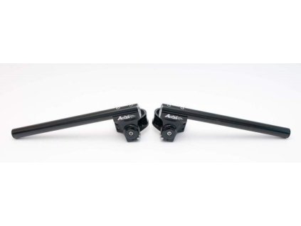 178278 accel riditka dvoudilna nastavitelny street clip on uchyt 55mm barva cerna