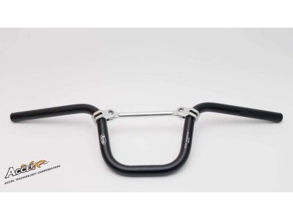 178299 accel riditka hlinikova s hrazdou pit bike s barva cerna sirka 630mm vyska 166mm s