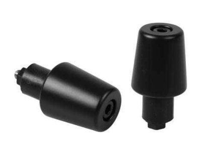 Závažíčka do řídítek černá 17/23 mm, koncovky na řidítka 2 x 75g - 90317