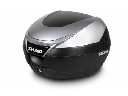 Shad Vrchní kufr na motorku s barevným krytem SH34 nový titan