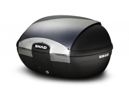 Shad Vrchní kufr na motorku s barevným krytem SH45 Titan