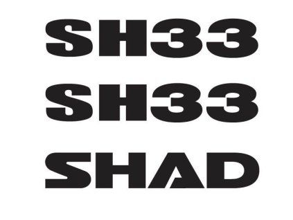 SHAD Samolepky D1B333ETR pro SH33
