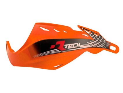 RACETECH kryty rukojetí GLADIATOR EASY, barva oranžová (s uchycením na řídítka 22,2mm a 2