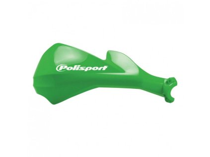 POLISPORT kryty rukojetí model SHARP s univerzálním uchycením 22/28mm, barva zelená