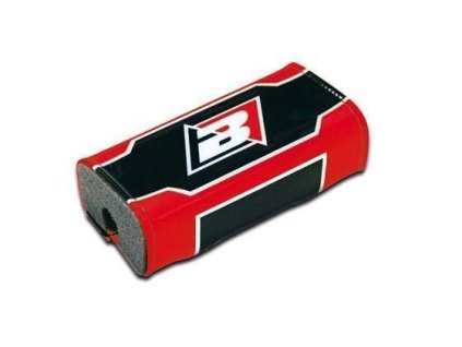 BLACKBIRD protektor na řídítka PRO TAPER (28mm) barva červená, logo BLACKBIRD (16)