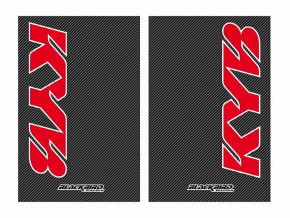 BLACKBIRD sada ochranných nálepek na teleskopy KAYABA-CARBON