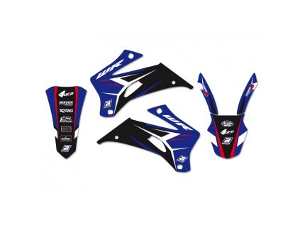 BLACKBIRD sada ochranných nálepek YAMAHA WR 250F 07-14, WR 450F 07-11 DREAM 4