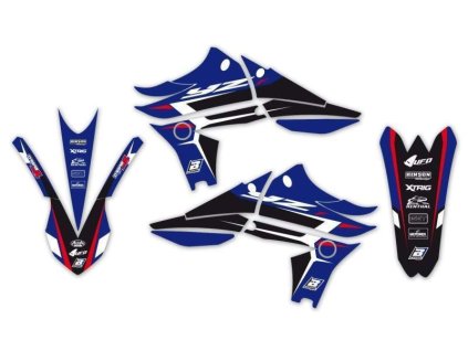 BLACKBIRD sada ochranných nálepek YAMAHA YZ 450F 10-13 DREAM 4