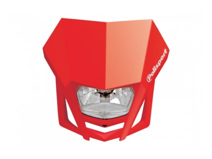 POLISPORT přední světlo LMX, barva červená