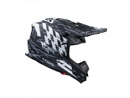 kenny racing kask cross enduro model track blue ko