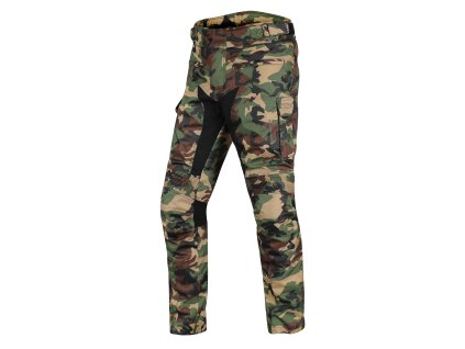Kalhoty na motorku TXR Cargo 2 Camo zelené