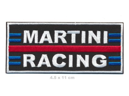 Moto nášivka Martini Racing