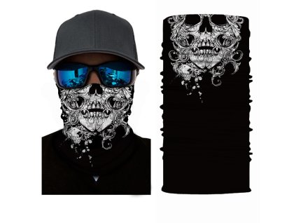 Multifunkční šátek TXR Skull burn