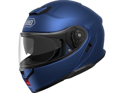 263681 moto helma shoei neotec3 matt blue metallic velikost s