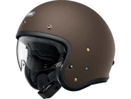 263996 moto helma shoei j o2 matt brown velikost l