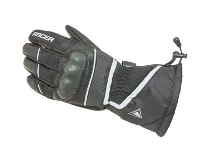 RACER NEBRASKA rukavice černé, XXL