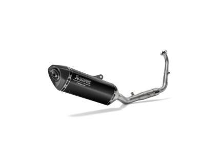 90798 30309 00 YZF R125 Full exhaust system Black EU Studio 001