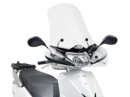 Kappa 314AK přední plexi, čiré 52 x 66,5 cm (VxŠ) HONDA Lead 110 (08-14)