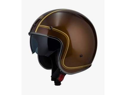 nzi rolling 4 sun brownie open face helmet 050406a157