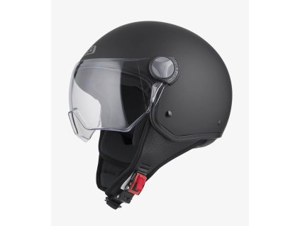 nzi capital vision plus matt black open face helmet 150320g067