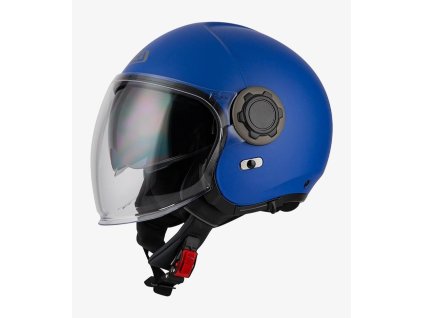 nzi ringway duo matt blue open face helmet 150322g446