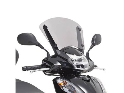 Kappa KD1143S Zatmavené nízké přední plexi, montáž se použije originální sada z motorky. 2