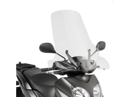 Kappa KD2102ST přední plexi, čiré 65 x 70 cm (VxŠ) MBK Oceo 125 150 (12-14), YAMAHA Xenter